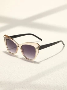 貓眼墨鏡 - 紫色 - 查看 1