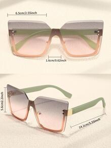 Ombre 鏡片 漸層 時尚眼鏡 優雅 - 漸層 - 查看 5