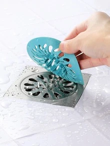 1pc TPR Hair Stopper, Minimalist Solid Color Random Hair Stopper For Home - Multicolor - View 4