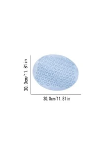 1 PVC Tắm Gian Hàng Thảm, Tối Giản Đồng Bằng Chống Trơn Trượt Tắm Gian Hàng Cho Phòng Tắm - Màu xanh nhạt - Xem 3