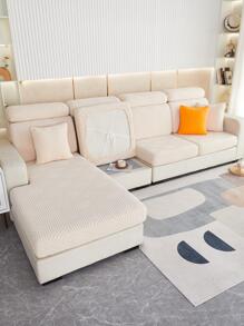 1 Bọc Ghế Sofa Chắc Chắn, Bọc Ghế Sofa Đơn Giản Cho Gia Đình - Màu be - Xem 6