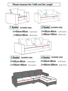 1 Bọc Ghế Sofa Chắc Chắn, Bọc Ghế Sofa Đơn Giản Cho Gia Đình - Màu be - Xem 8