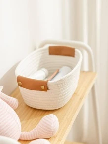 1入組化妝品&玩具&雜物收納籃 - 白色 - 查看 8