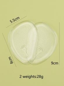 2入組前掌墊透明舒服鞋墊適用於鞋 - 無色 - 查看 9