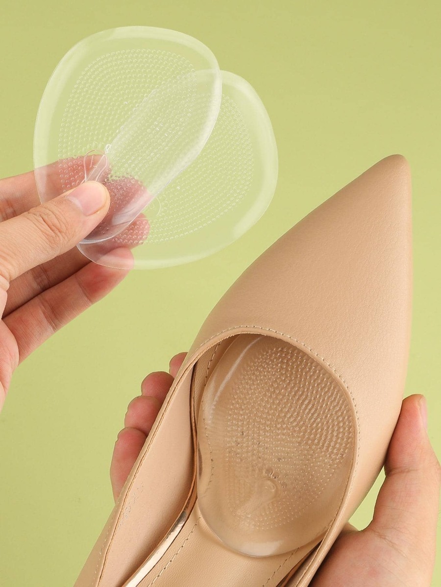 2入組前掌墊透明舒服鞋墊適用於鞋 - 無色 - 查看 1