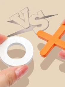 1套七巧板拼圖玩具木玩具 - 彩色 - 查看 3