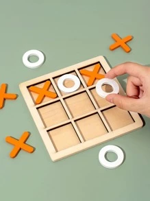 1套七巧板拼圖玩具木玩具 - 彩色 - 查看 1