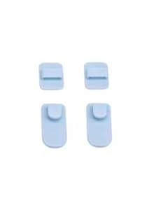 2对/套 ABS遥控器粘钩，简易自粘遥控器支架，适用于家庭浴室，浴室配件，浴室工具 - 綠色 - 查看 6