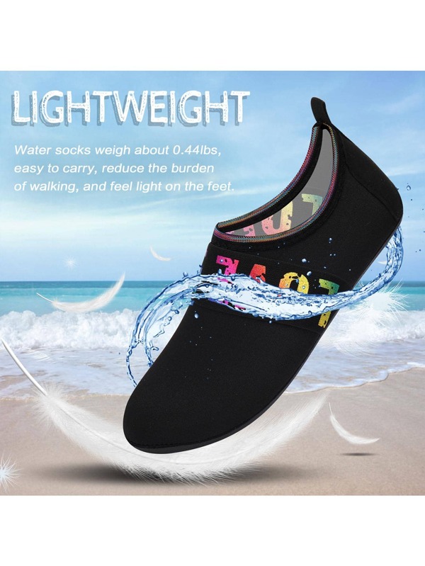 ANLUKE Water Shoes Barefoot Aqua Yoga Socks QuickDry Beach Swim Surf Shoes for Women Men