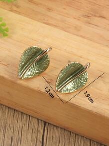 3 Cái/bộ Thời Trang Hợp Kim Kẽm Lá Trang Trí Bộ Trang Sức Cho Phụ Nữ Để Trang Trí Hàng Ngày - màu xanh lá - Xem 3