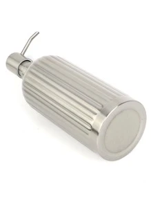 1pc Stainless Steel Lotion Dispenser - Silver - View 6