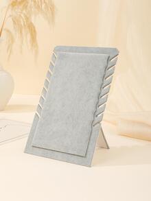 1 giá đựng đồ trang sức trơn - Xám - Xem 2