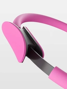 1 pieza de dos tonos EVA pilates círculo - Morado - Ver 2