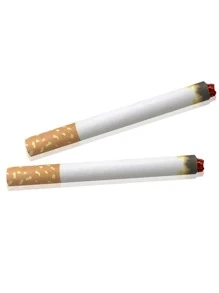 6pcs/set Party Cigarette, Creative Fake Cigarettes Prop For Party - Multicolor - View 2