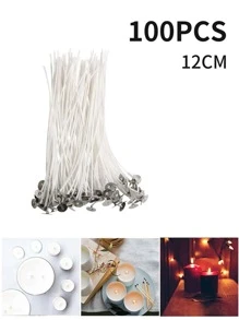 100入組燭芯座 - 白色 - 查看 1