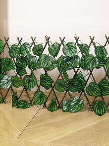 1pc Flower Design Garden Sign - Green - View 4