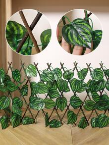 1pc Flower Design Garden Sign - Green - View 2