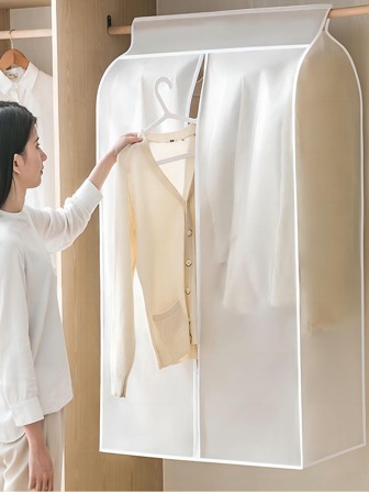 1pc Clear Hanging Clothes Cover Decorations Decor Festival Decor Room Decor Home Decor Decor Bedroom Decorbedroom,Organizer,Organiser,Home Storage,White T Shirt Women,Black Pants Women,Ladies Winter Clothes,Dress,Winter Clothes For Ladies,Elegant Woman Dresses,White Shirt For Ladies,Long Sleeve,White Jumpsuit For Women,Spring Dresses For Women,Spring Outfits For Women,Spring,Spring Clothes,Minimalist,Summer Tops