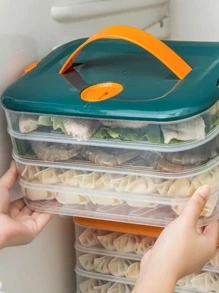 1pc Multi-grid Medicine Storage Box - View 4