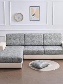 1入組提花彈性沙發座套現代沙發座套適用於客廳 - 彩色 - 查看 3