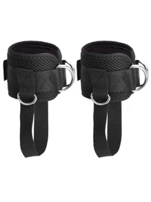 Adjustable Comfort Ankle Fitness Strap - Black - View 2