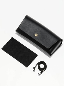 1副渐变色一体式沙滩港式平顶时尚眼镜，配有聚碳酸酯防碎镜片，可个性化装饰海港音乐会，时尚眼镜，配有可拆卸镜带和清洁布，适合夏季海滩度假、户外活动和旅行。 - 漸層 - 查看 6