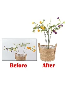 10 piezas Estaca de apoyo a planta - Verde - Ver 2