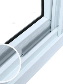 1入組自黏式防風窗戶密封貼紙 - 白色 - 查看 8