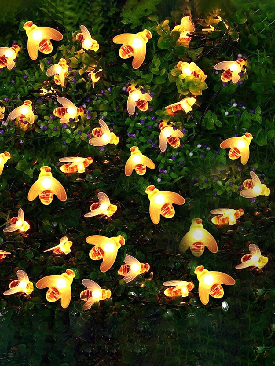 1入組蜜蜂造型花園燈簾 - 彩色 - 查看 1