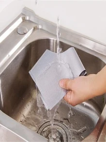 4入組素色煤氣灶保護裝置墊 - 黑色 - 查看 5