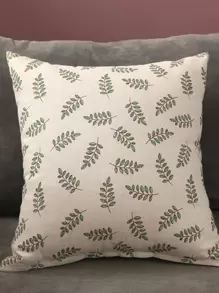 1 vỏ gối in hình chiếc lá không có chất độn - Nhiều màu - Xem 1