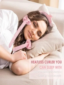 4pcs Solid Casual Hair Roller Set - Light Grey - View 9