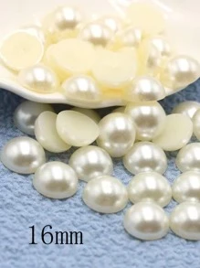 1包人造珍珠設計珠子diy珠寶配件 - 米色 - 查看 9