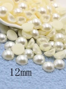 1包人造珍珠設計珠子diy珠寶配件 - 米色 - 查看 7