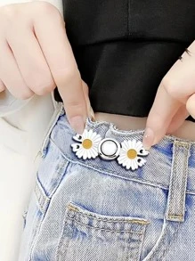 4 cái Phụ nữ Trang trí hoa Khóa điều chỉnh vòng eo thời trang cho cuộc sống hàng ngày - Nhiều màu - Xem 6