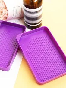 1 Nhựa Tự Làm Tranh Gắn Đá Tấm Tím Hiện Đại Tự Làm Tranh Gắn Đá Dụng Cụ Thủ Công - Màu tím - Xem 8