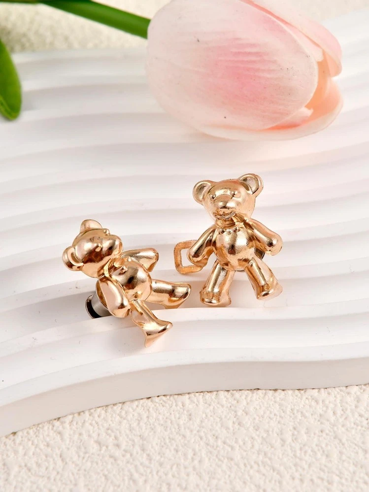 1 סט אביזרי קישוט בגדים, כולל אבזם מכווץ בגדים, אבזם מותניים, אבזם תיקון, מספר צבעים זמינים. - זהב - ראה 3