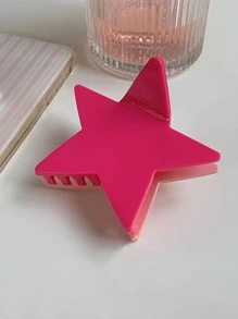 Star Design Hair Claw - Multicolor - View 3