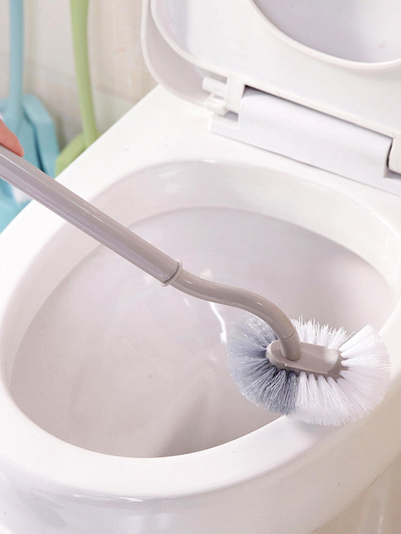 1入組廁所清潔現代長柄馬桶刷