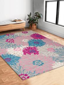 1 Họa Tiết Hoa Thảm Chống Trơn Trượt, Hiện Đại Polyester Sàn, Cho Phòng Khách, Phòng Ngủ - Nhiều màu - Xem 5