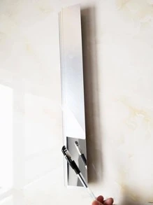 Colorful Life 20pcs Minimalistic Acrylic Mirror Effect Wall Stickers, Rectangular 3D Self-Adhesive Wall Decals For Living Room, Bedroom, Home Decor, Suitable For All Seasons