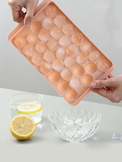 قالب مكعبات ثلج جديد، قالب لصنع كرات الثلج، قوالب مكعبات ثلج منزلية للثلاجة، قوالب مكعبات ثلج تجارية