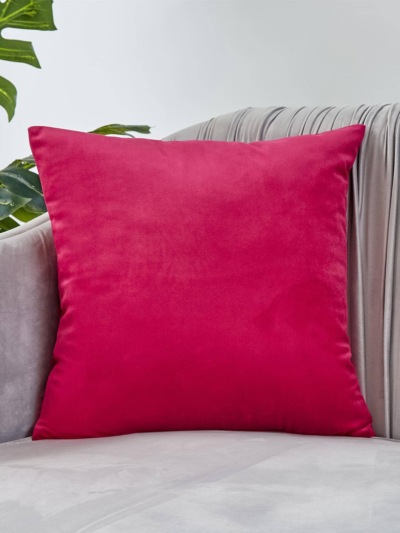 Vỏ đệm chắc chắn không có chất độn - Màu Hồng Tươi - Xem 1