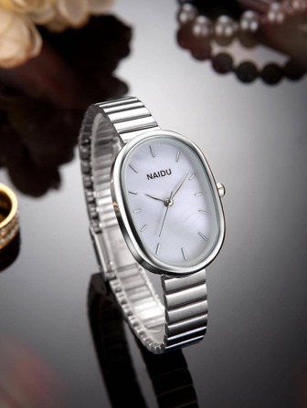 1pc Women's Vintage Elegant Minimalist Chic Quartz Wrist Watch