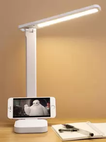 1pc ABS Desk Lamp, Casual Adjustable USB Charging Reading Desk Light For Home