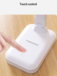 1pc ABS Desk Lamp, Casual Adjustable USB Charging Reading Desk Light For Home