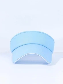 1入組中性透氣可調式高爾夫帽，搭配尼龍掛鉤適用於高爾夫球、旅遊和日常穿著 - 淺藍色 - 查看 10