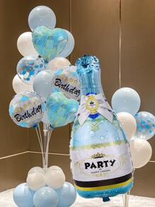 5 cái bóng PET, bóng trang trí tiệc sinh nhật hiện đại cho bữa tiệc - Màu xanh lam - Xem 2