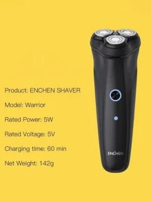 1 pieza Maquinilla de afeitar de plástico negro para casa - Negro - Ver 4