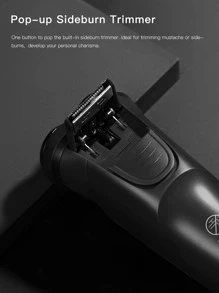 1 pieza Maquinilla de afeitar de plástico negro para casa - Negro - Ver 8